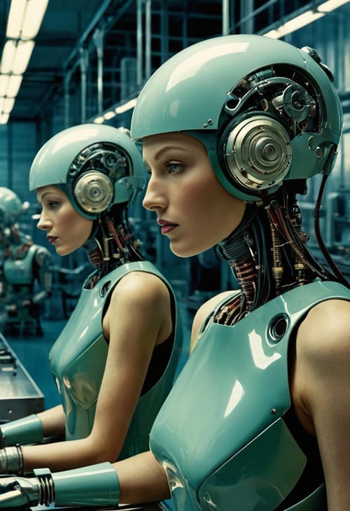 Robotics World  - Retro style - SDXL by doug0011 on Tensor.Art