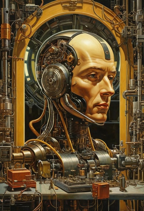 Robotics World  - Retro style - SDXL by doug0011 on Tensor.Art