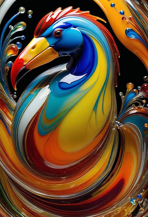 Colorful Murano Art Glass style - SDXL by doug0011 on Tensor.Art