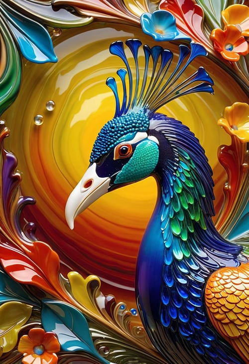 Colorful Murano Art Glass style - SDXL by doug0011 on Tensor.Art