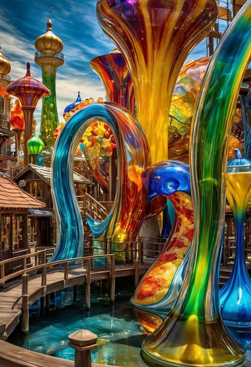 Colorful Murano Art Glass style - SDXL by doug0011 on Tensor.Art