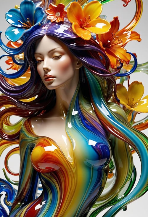 Colorful Murano Art Glass style - SDXL by doug0011 on Tensor.Art