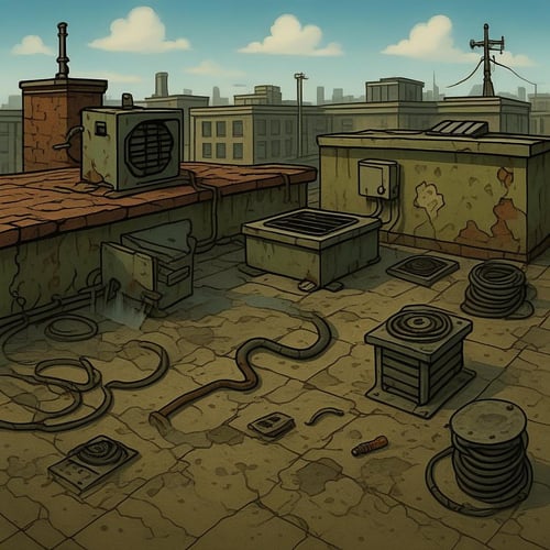 Abandoned Office 2D (GPT) - SDXL by CaptainPollutionTV on Tensor.Art