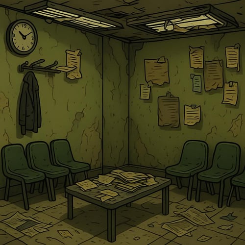 Abandoned Office 2D (GPT) - SDXL by CaptainPollutionTV on Tensor.Art