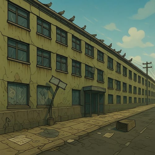 Abandoned Office 2D (GPT) - SDXL by CaptainPollutionTV on Tensor.Art
