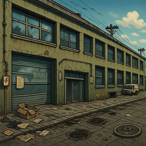 Abandoned Office 2D (GPT) - Illustrious-XL by CaptainPollutionTV on Tensor.Art