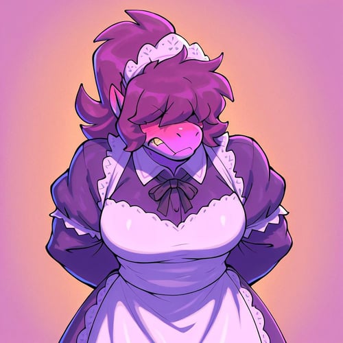 Susie (Deltarune\bigdad version) by Hoodie on Tensor.Art