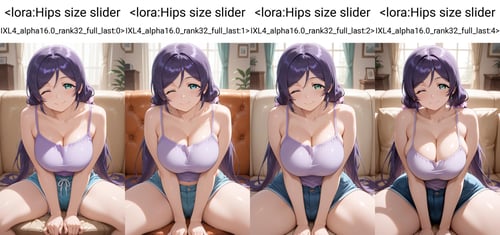 Hips slider Illustrious/PonyXL by Kojimbo on Tensor.Art