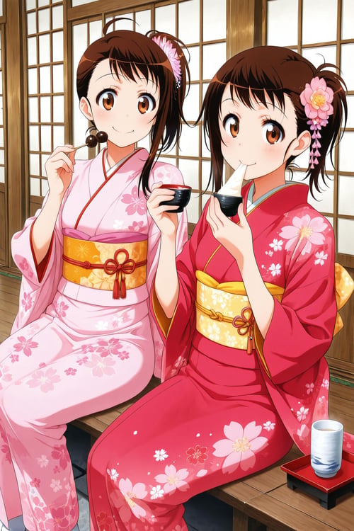[illustrious XL] 5 in 1 ,Naoshi Komi/古味直志 《Nisekoi》/《伪恋》 桐崎千棘、小野寺小咲- Artist Style by flyx3 on Tensor.Art