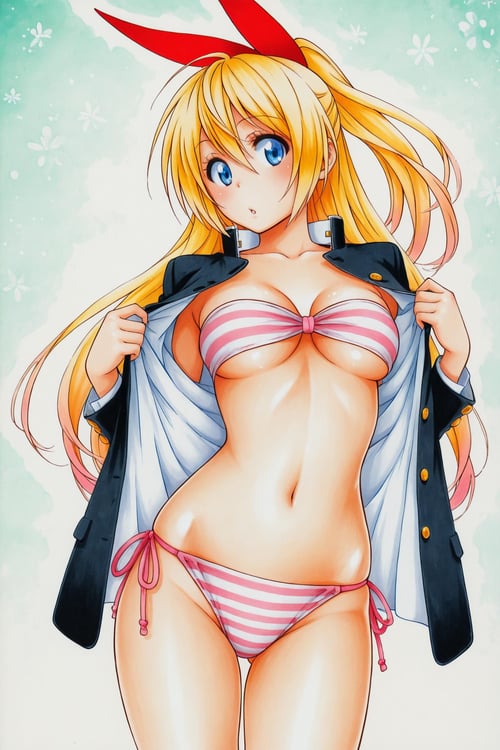 [illustrious XL] 5 in 1 ,Naoshi Komi/古味直志 《Nisekoi》/《伪恋》 桐崎千棘、小野寺小咲- Artist Style by flyx3 on Tensor.Art