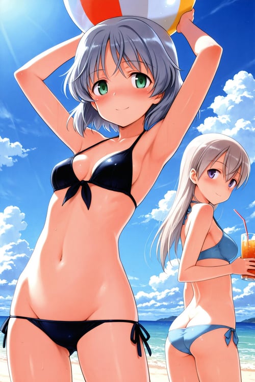[illustrious XL] Fumikane Shimada/岛田文金 《STRIKE WITCHES》/《强袭魔女》《SKY GIRLS》/《天翔少女》 - Artist Style by flyx3 on Tensor.Art
