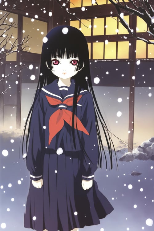 [illustrious XL] Enma Ai/阎魔爱 《JigokuShoujo》/《Hell Girl》/《地狱少女》 - TV Animation Character Style by flyx3 on Tensor.Art