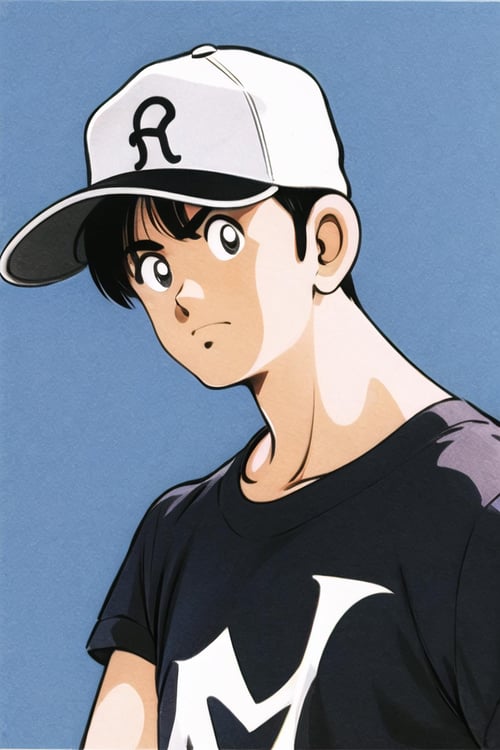 [XL] Mitsuru Adachi/安达充/あだち充  《TOUCH》(《棒球英豪》)/《H2》 - Artist Style by flyx3 on Tensor.Art