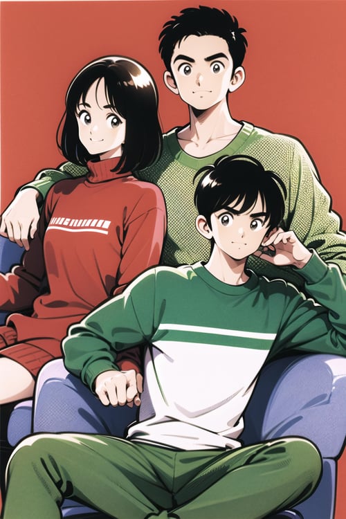 [XL] Mitsuru Adachi/安达充/あだち充  《TOUCH》(《棒球英豪》)/《H2》 - Artist Style by flyx3 on Tensor.Art