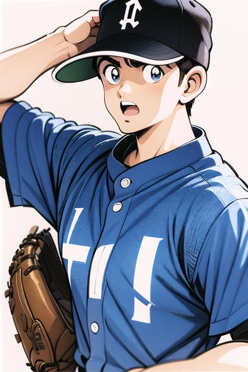 [XL] Mitsuru Adachi/安达充/あだち充  《TOUCH》(《棒球英豪》)/《H2》 - Artist Style by flyx3 on Tensor.Art