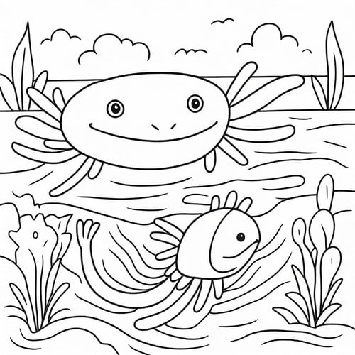 coloring pages V2 by CtrlAltArt on Tensor.Art