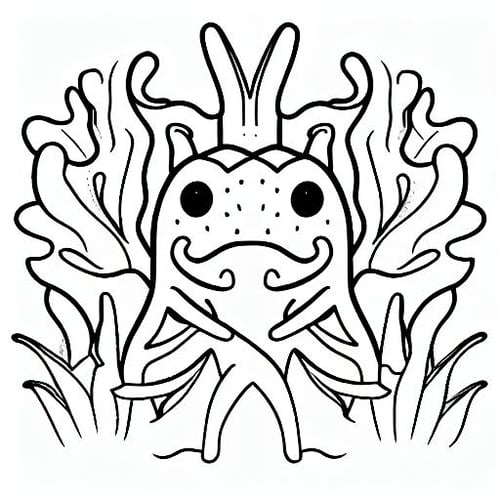 coloring pages V2 by CtrlAltArt on Tensor.Art
