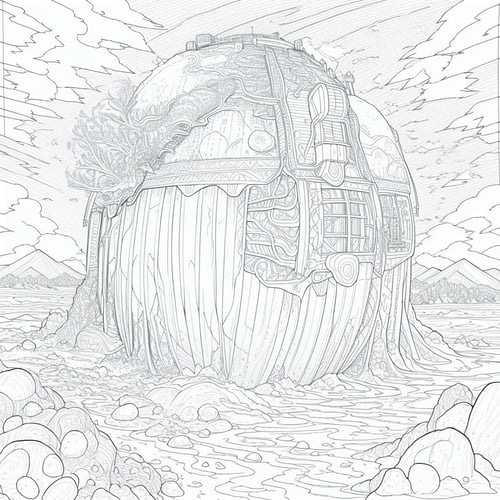 coloring pages V2 by CtrlAltArt on Tensor.Art