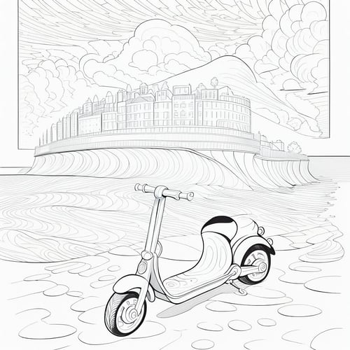coloring pages V2 by CtrlAltArt on Tensor.Art