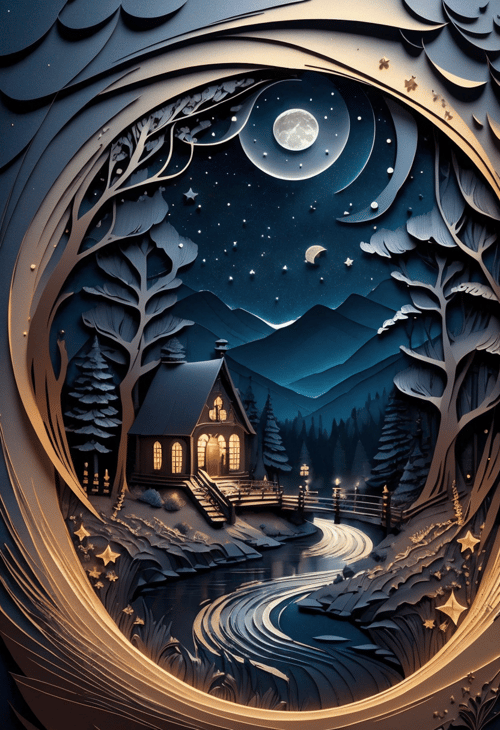 Paper Quilling And Layering Style - [Flux/SDXL/SD1.5] by CtrlAltArt on Tensor.Art