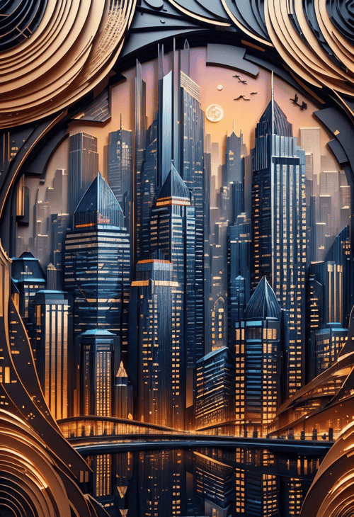 Paper Quilling And Layering Style - [Flux/SDXL/SD1.5] by CtrlAltArt on Tensor.Art