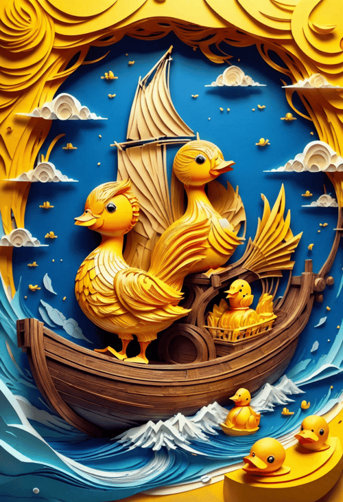 Paper Quilling And Layering Style - [Flux/SDXL/SD1.5] by CtrlAltArt on Tensor.Art