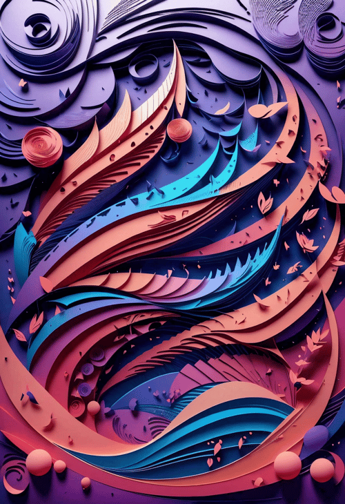Paper Quilling And Layering Style - [Flux/SDXL/SD1.5] by CtrlAltArt on Tensor.Art