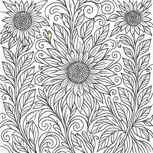 coloring pages V2 by CtrlAltArt on Tensor.Art