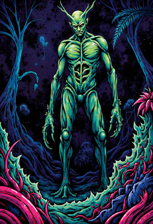 Abstract Monstrosities - [FLUX] by CtrlAltArt on Tensor.Art