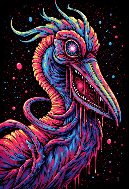 Abstract Monstrosities - [FLUX] by CtrlAltArt on Tensor.Art