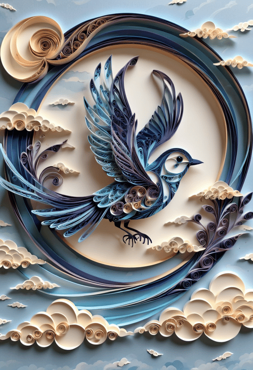 Paper Quilling And Layering Style - [Flux/SDXL/SD1.5] by CtrlAltArt on Tensor.Art