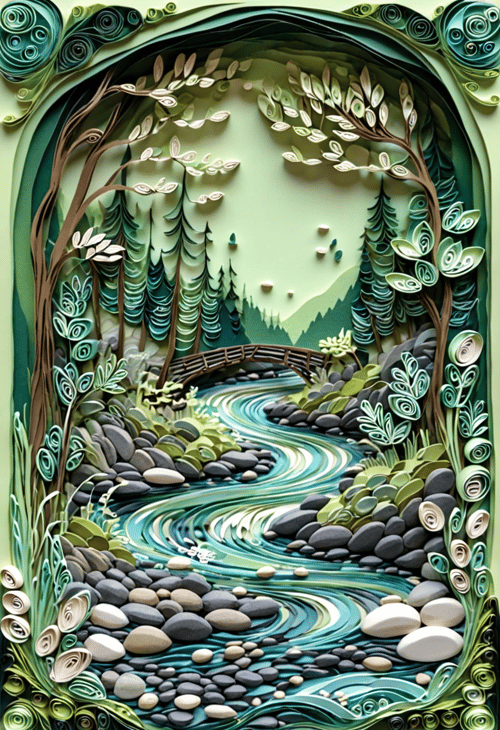 Paper Quilling And Layering Style - [Flux/SDXL/SD1.5] by CtrlAltArt on Tensor.Art