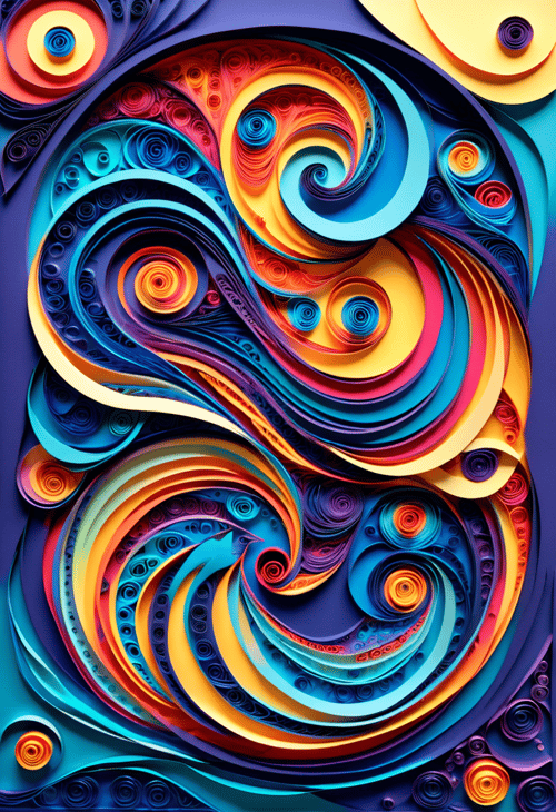 Paper Quilling And Layering Style - [Flux/SDXL/SD1.5] by CtrlAltArt on Tensor.Art