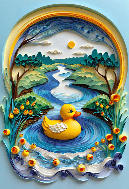 Paper Quilling And Layering Style - [Flux/SDXL/SD1.5] by CtrlAltArt on Tensor.Art