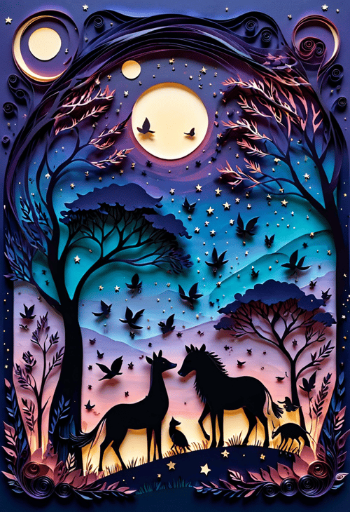 Paper Quilling And Layering Style - [Flux/SDXL/SD1.5] by CtrlAltArt on Tensor.Art