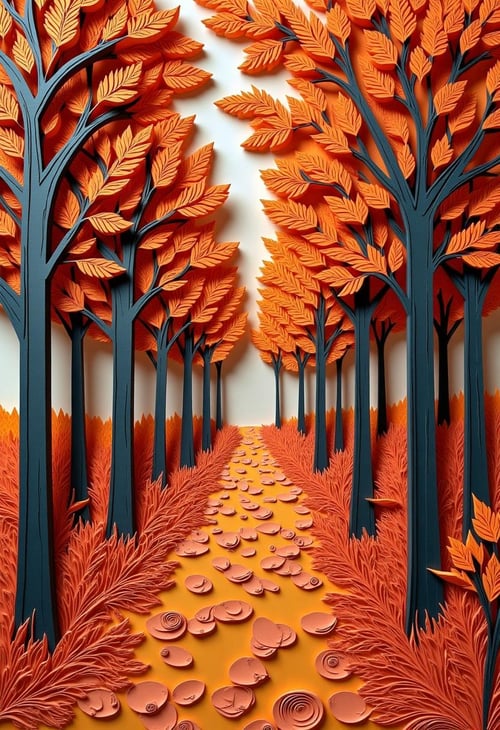 Paper Quilling And Layering Style - [Flux/SDXL/SD1.5] by CtrlAltArt on Tensor.Art