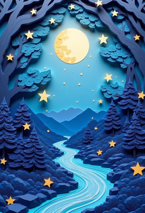 Paper Quilling And Layering Style - [Flux/SDXL/SD1.5] by CtrlAltArt on Tensor.Art