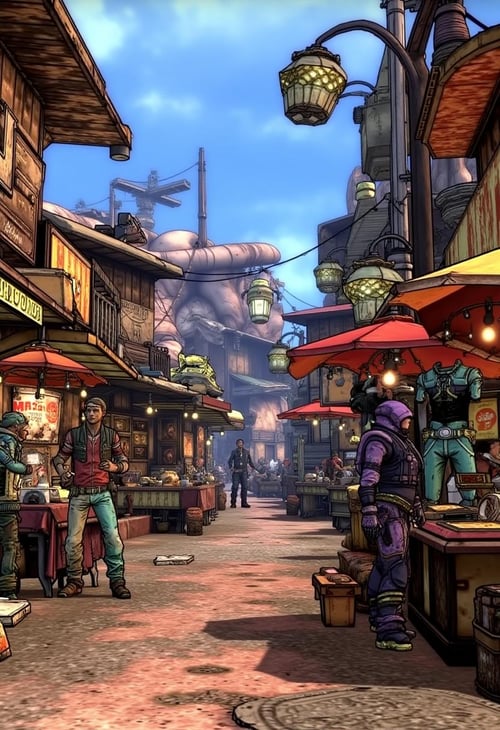 Tales Borderlands Style - (FLUX) by CtrlAltArt on Tensor.Art