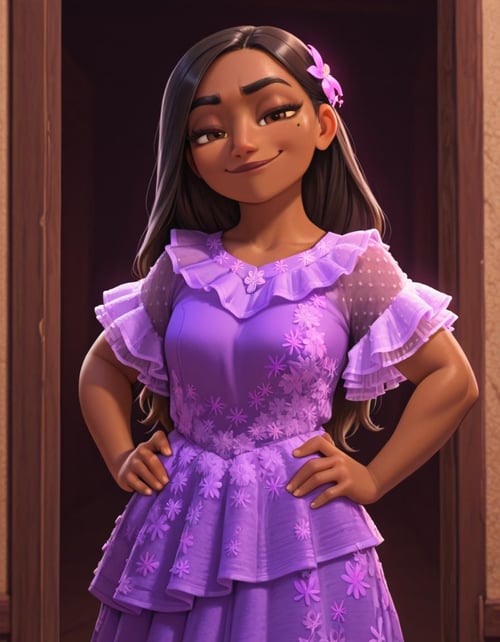 Isabela Madrigal (Encanto) IL by elderagent on Tensor.Art