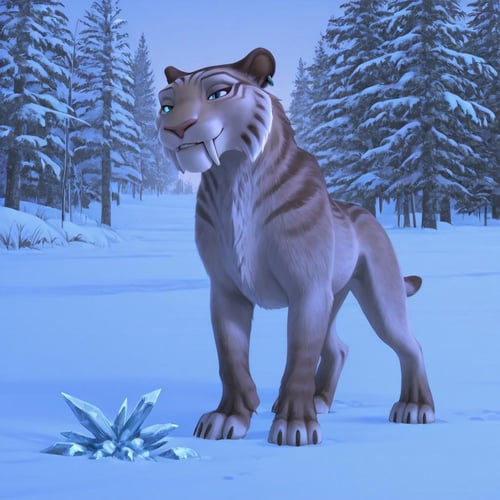 Shira [Ice age] by Hoodie on Tensor.Art