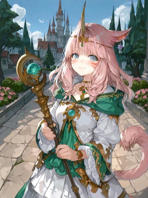 Momoko / Momopoco - Final Fantasy XIV Style by Romangelo on Tensor.Art