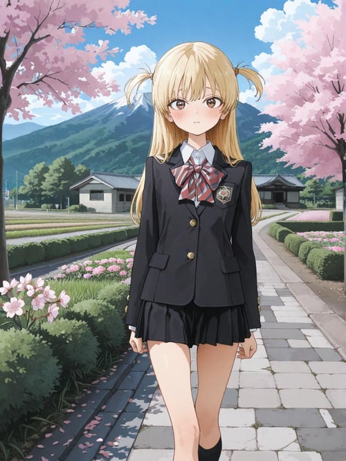 Hiro / Dismaless - Akebi-chan no Sailor-fuku Style by Romangelo on Tensor.Art