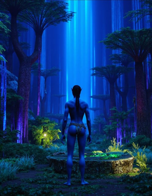 Avatar Na'vi - Flux by Zwaetschge on Tensor.Art