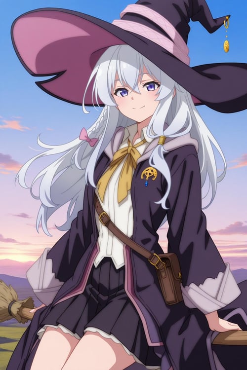 Elaina | Wandering Witch: The Journey of Elaina by Renco12 on Tensor.Art