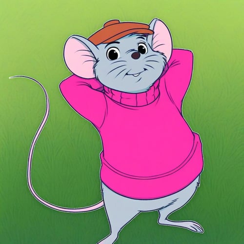 Bernard (The Rescuers) by Artificial_ignorance on Tensor.Art