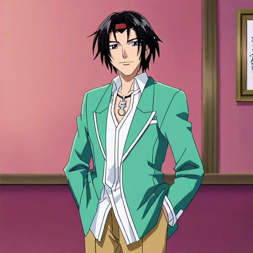 Ginei Morioka from Rosario + Vampire by GuyleD A.I on Tensor.Art