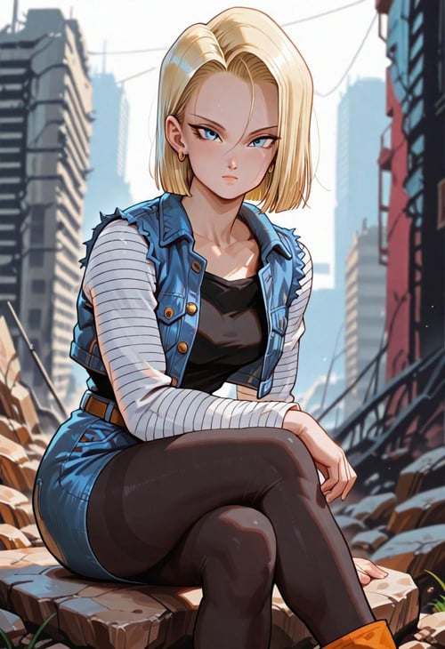 Android 18 - Dragon Ball by sala_ai on Tensor.Art