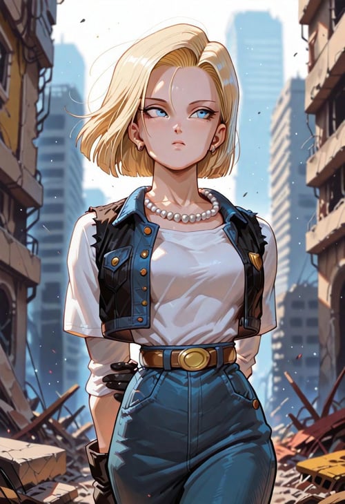 Android 18 - Dragon Ball by sala_ai on Tensor.Art