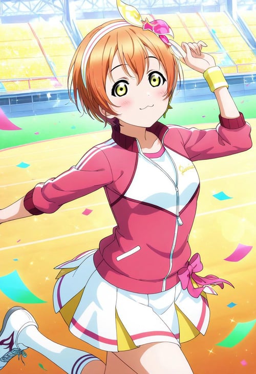 Rin Hoshizora / 星空 凛 - Love Live! School Idol Project by MariOhara on Tensor.Art