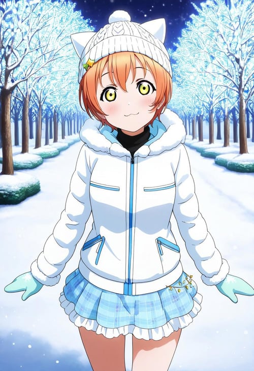 Rin Hoshizora / 星空 凛 - Love Live! School Idol Project by MariOhara on Tensor.Art